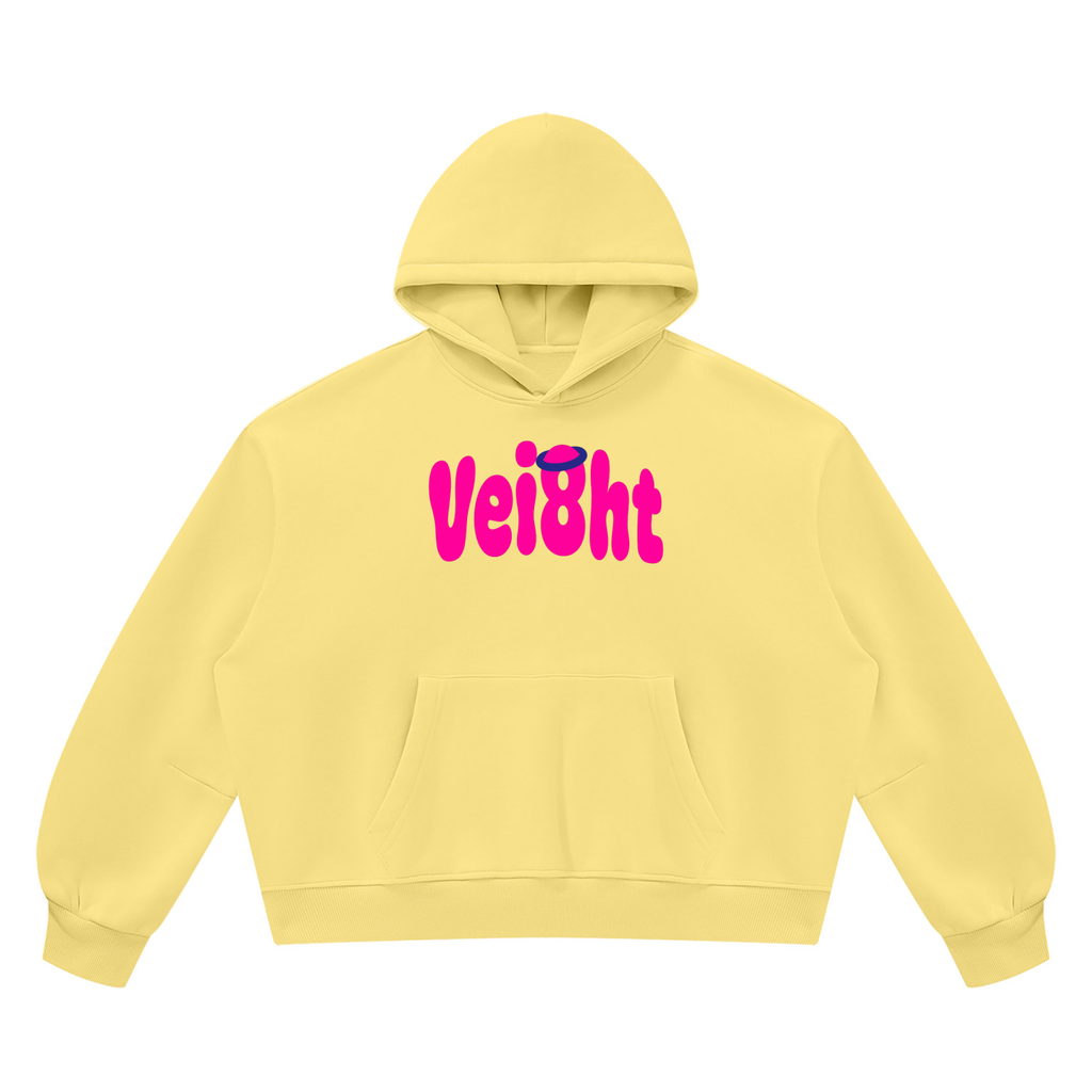 boxy "Christ Lived" hoodie