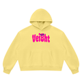 boxy "Christ Lived" hoodie