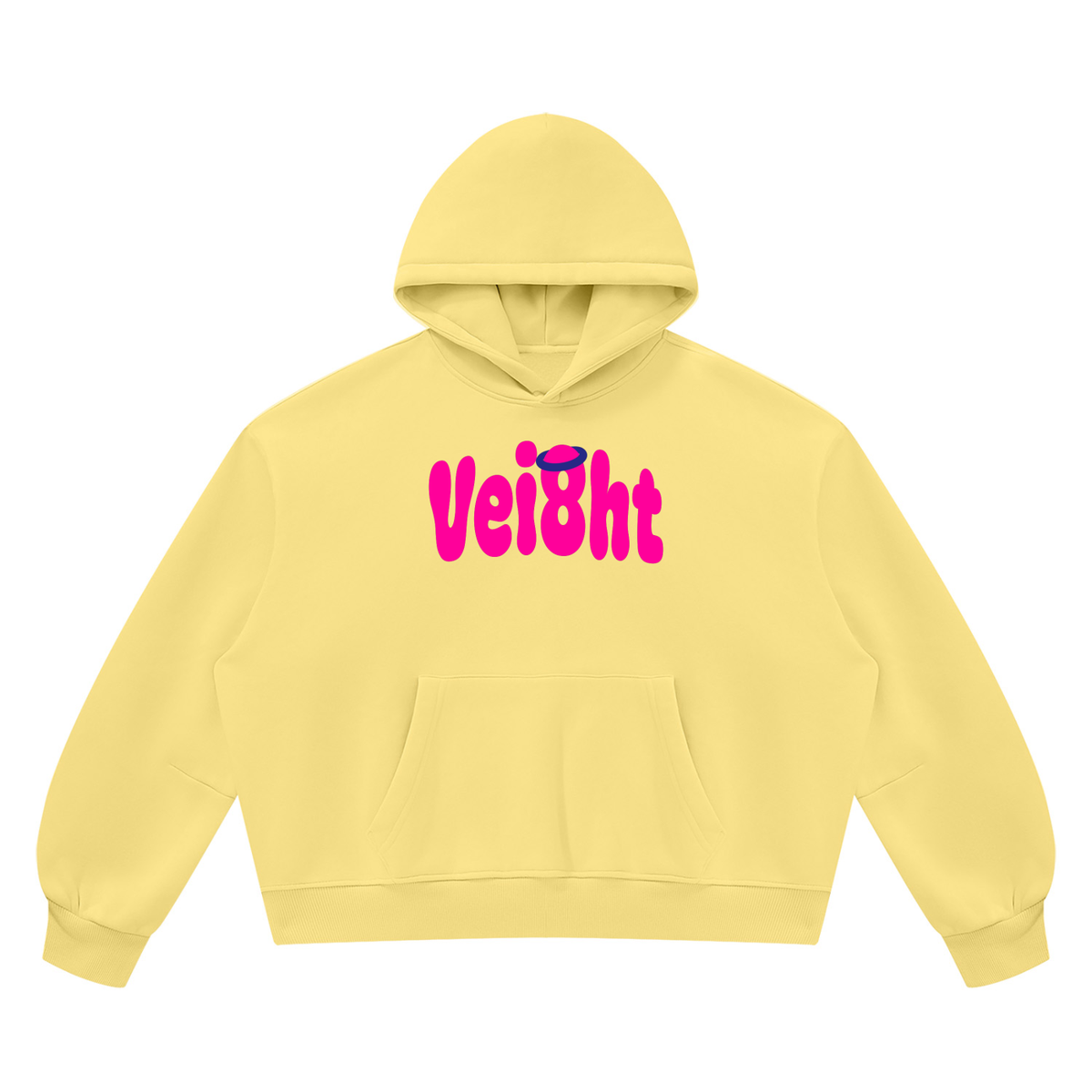 boxy "Christ Lived" hoodie