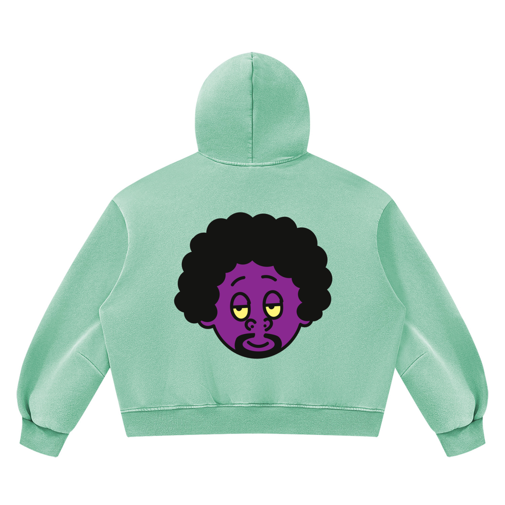 boxy chill dude hoodie